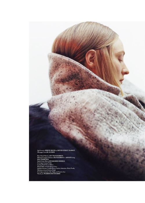 skt4ng:Erika Wall Photographed by Janneke Van der Hagen and styled by Vanessa Coyle and David Martin