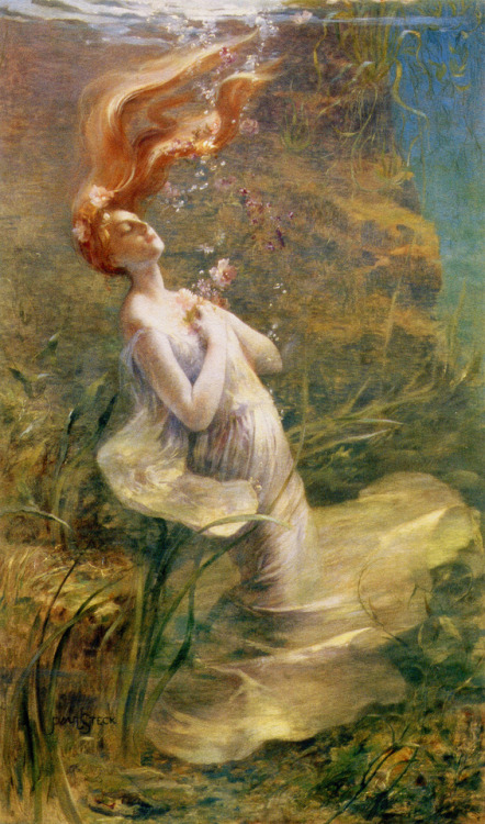 Paul Albert Steck, Ophelia Drowning