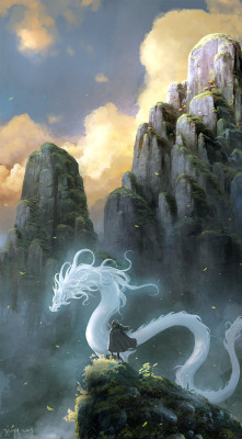 Artmonia:  White Dragon By Chaoyuanxu