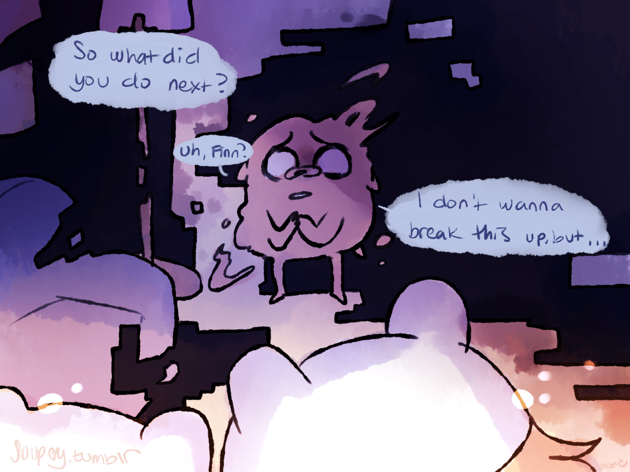 soupery:  the one person who never needed your help more on this 