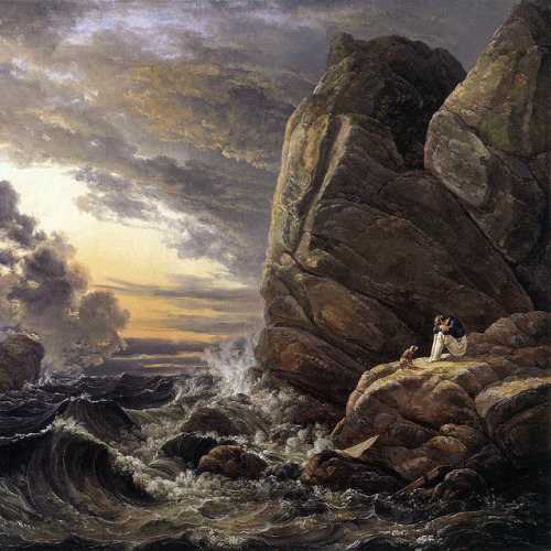 infected:Morning after a Stormy Night, created in 1819by Johan Christian Claussen Dahl