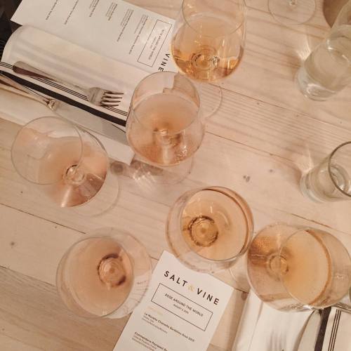 irisanddenim:  Rose almost as good as Beyoncé (at SALT & VINE) 