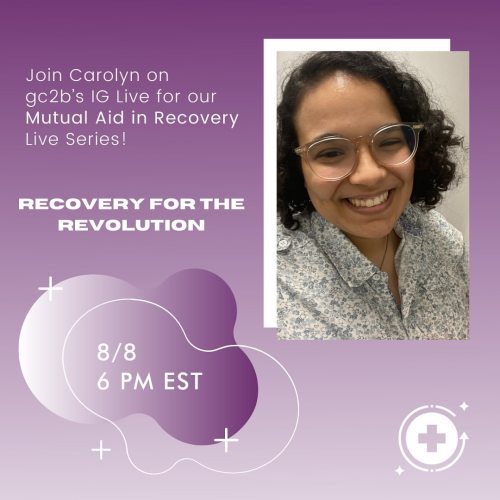  We’re excited to kick off our Recovery Awareness Month #mutualaidinrecovery Campaign IG Live 