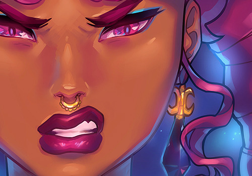 asieybarbie:    Wicked Moon Redux. 2013 vs. 2017.  