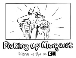 ghostdigits:  “Picking Up Margaret” is on tonight at 8! This is the sixteenth and final episode I worked on with Sean Szeles, who moved onto a supervising role for Regular Show immediately after. Sean’s a super cool dude; he taught me a lot about