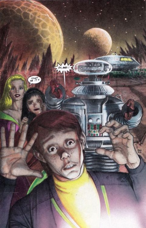 If you can, read the Innovation comics’s revival of Lost in Space from 1991. It’s hard to find but w