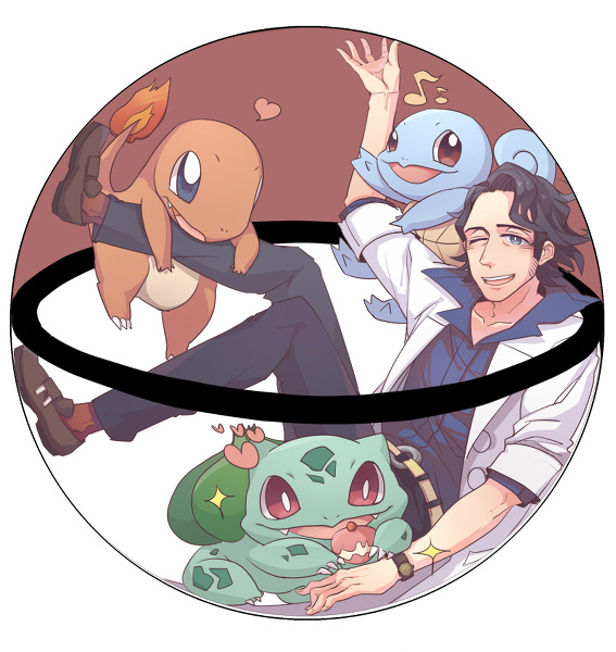 pokemonprofsycamore:  博士ｐｒｐｒ by ぶ子 