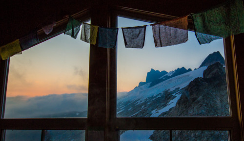 alpine-spirit:High CabinJim Haberl Hut. Tantalus Range, BC Canada