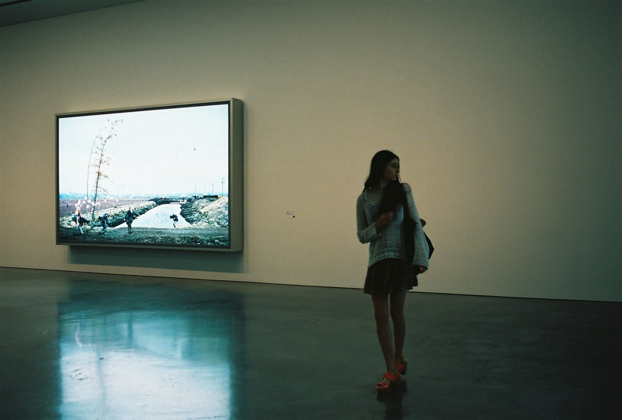 flateaux:  while back at the MCA 