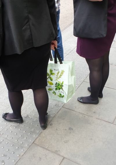 Two Office Girls In Black Opaque Tights And Each W Tumbex