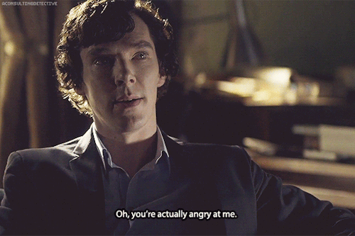 aconsultingdetective: Legit Johnlock Scenes And it all started because Sherlock said John’s ju