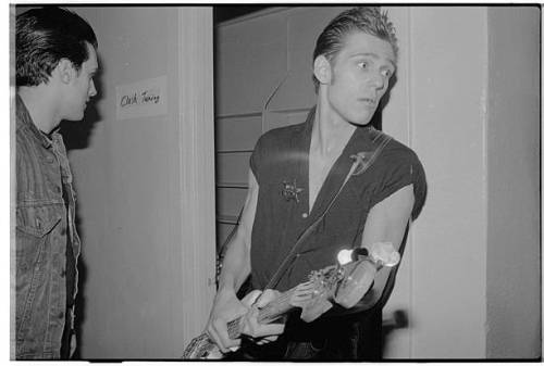 Paul Simonon , Topper Headon And Mick Jones Leaving The Dressing Room At Kezar Stadium , San Francisco