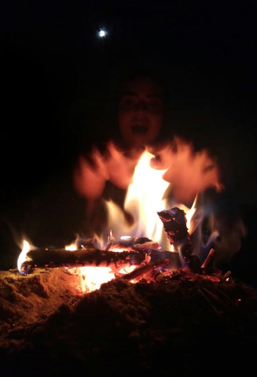 organichaos: Fiery Moon Magic ✨ Screenshots from this super short ritual video I just maaaade ~ watc