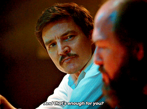 bladesrunner:NARCOS | 3x01 The Kingpin Strategy└ So… what’s the play? — Surrender. Cali cartel throw