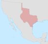 Texas at its territorial peak, 1836.