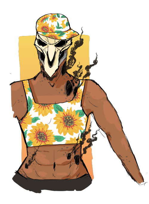 okay, I will be honest with you. nobody requested reaper in this outfit. but somebody on the general