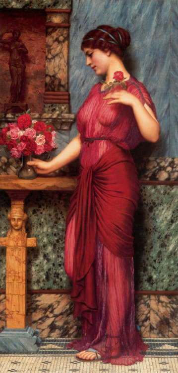 J. W. Godward, An Offering to Venus, 1912