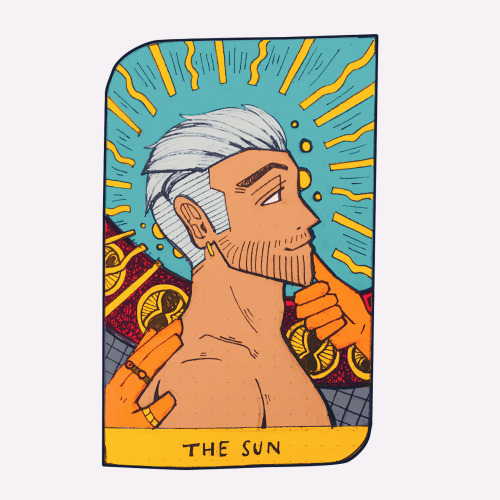 inktober 15!! feat. my inquisitor, fox!!  he’s a cocky womanizer but he’s very much