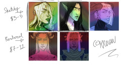 Pride Icon commissions are now open: click