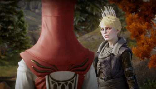 iwettia: Oh my god, look at that cute inquisitor!! just look at her i cant (x) SPOILER WARNING!