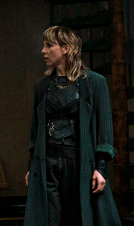 Sophia Di Martino And Cailey Fleming As Sylvie Laufeydottir In LOKI (2021 - 2023) Costume Design By Christine