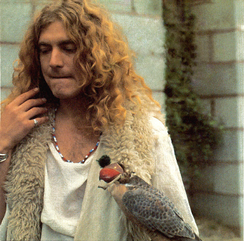 myledzeppelin: Robert Plant behind the scenes of The Song Remains the Same, 1973. 