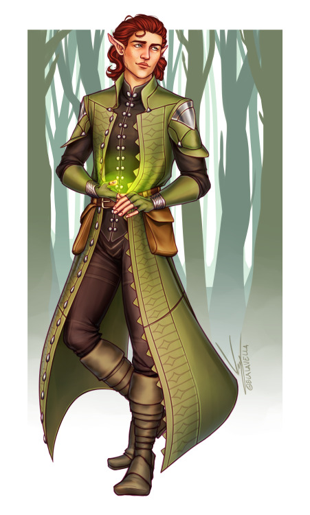 elalavella:Full body commission of @coolcuby‘s Magnus! He/Him for this character please :)Thank you 
