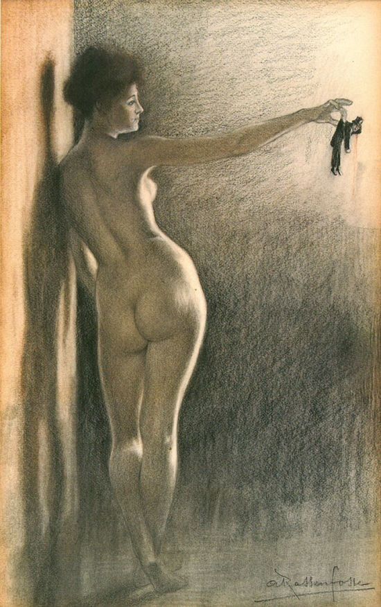 lilit69:1898-rassenfosse-illustration-La-femme-et-le-Pantin-livre-pierre-Louis