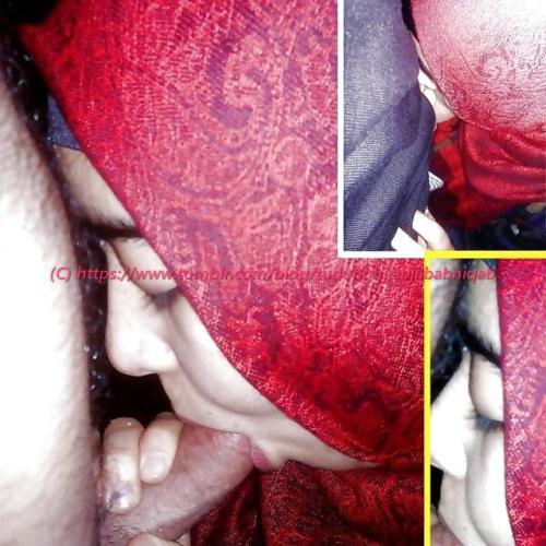 Malaysian hijab blowjob