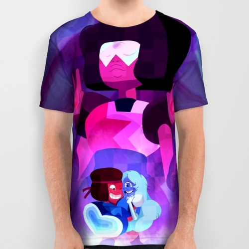 missmuggle:  GUYS, MY FUSION PRINTS ARE NOW ALL OVER T-SHIRTS!You can get them on my Society6!(Alexandrite is my personal favorite)  