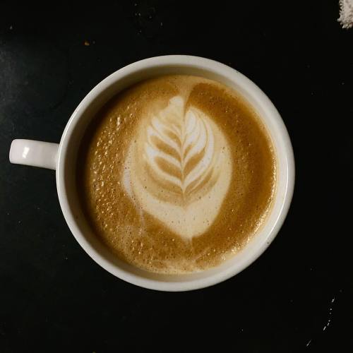 This is the best latte art I have ever done and it feels so good to finally get the hang of it! #lat