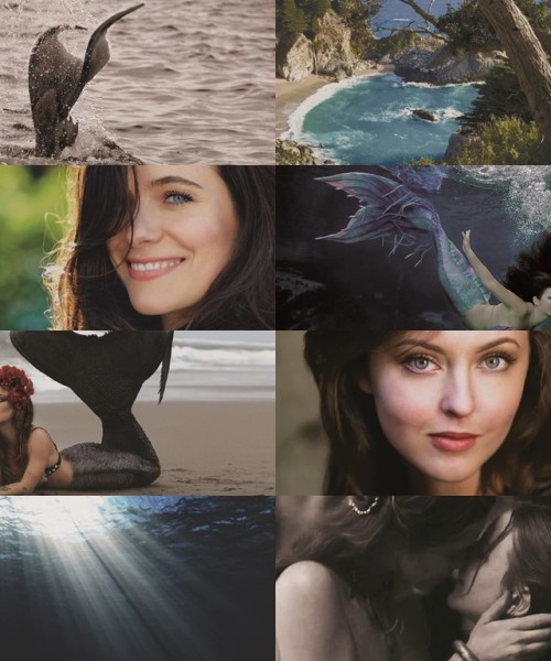 providethemeat: Marlana → Mermaid AU for #LadiesofHannibal and #MerMay ♥ Swimming far fr