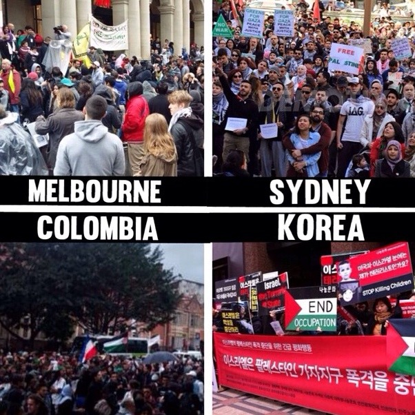tsamthepoet:  The world stands with Palestine. 