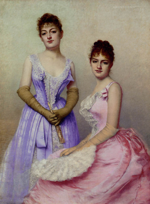 “The Debutantes” by Marta Aronssohn-Danzig,1889