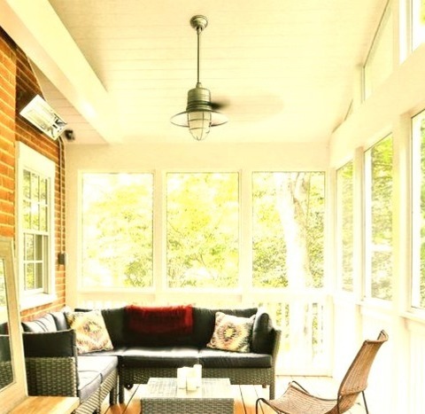 Porch Side Yard In DC Metro