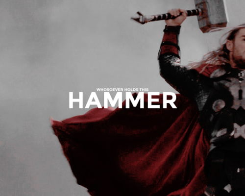 kitpryde: The handle’s IMPRINTED. Whosoever is carrying Thor’s fingerprint is, I th