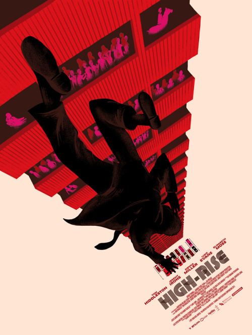 Official screen printed High-Rise poster for Vicepress
