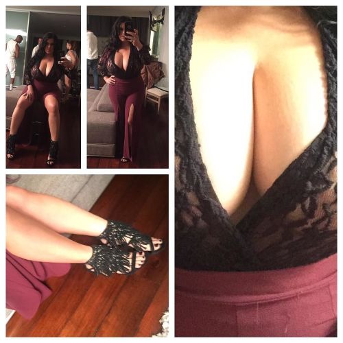 I love this outfit… How bout you guys? #angelinacastro #angelinacastrolive #latina #bbw #boobs by laangelinacastro