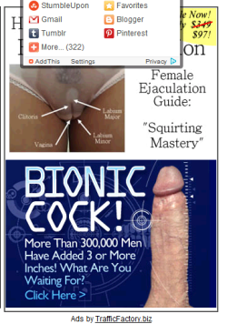featured in penis enhancement ad: I think