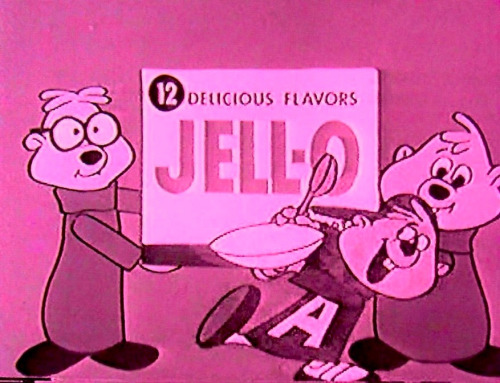 retrogasm:  Chipmunk Jell-O 