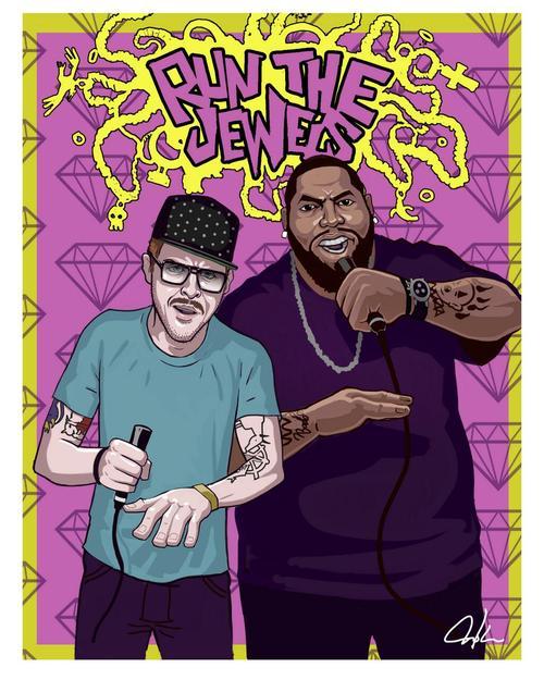 El-P + Killer Mike = Run The Jewels Fan Art Gallery & Free Album Download