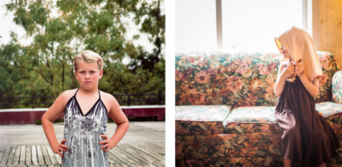liquorinthefront:  A Boys’ Camp to Redefine Gender  Over the past three years, photographer Lindsay Morris has been documenting a four-day camp for gender nonconforming boys and their parents.   The camp, “You Are You” (the name has been changed