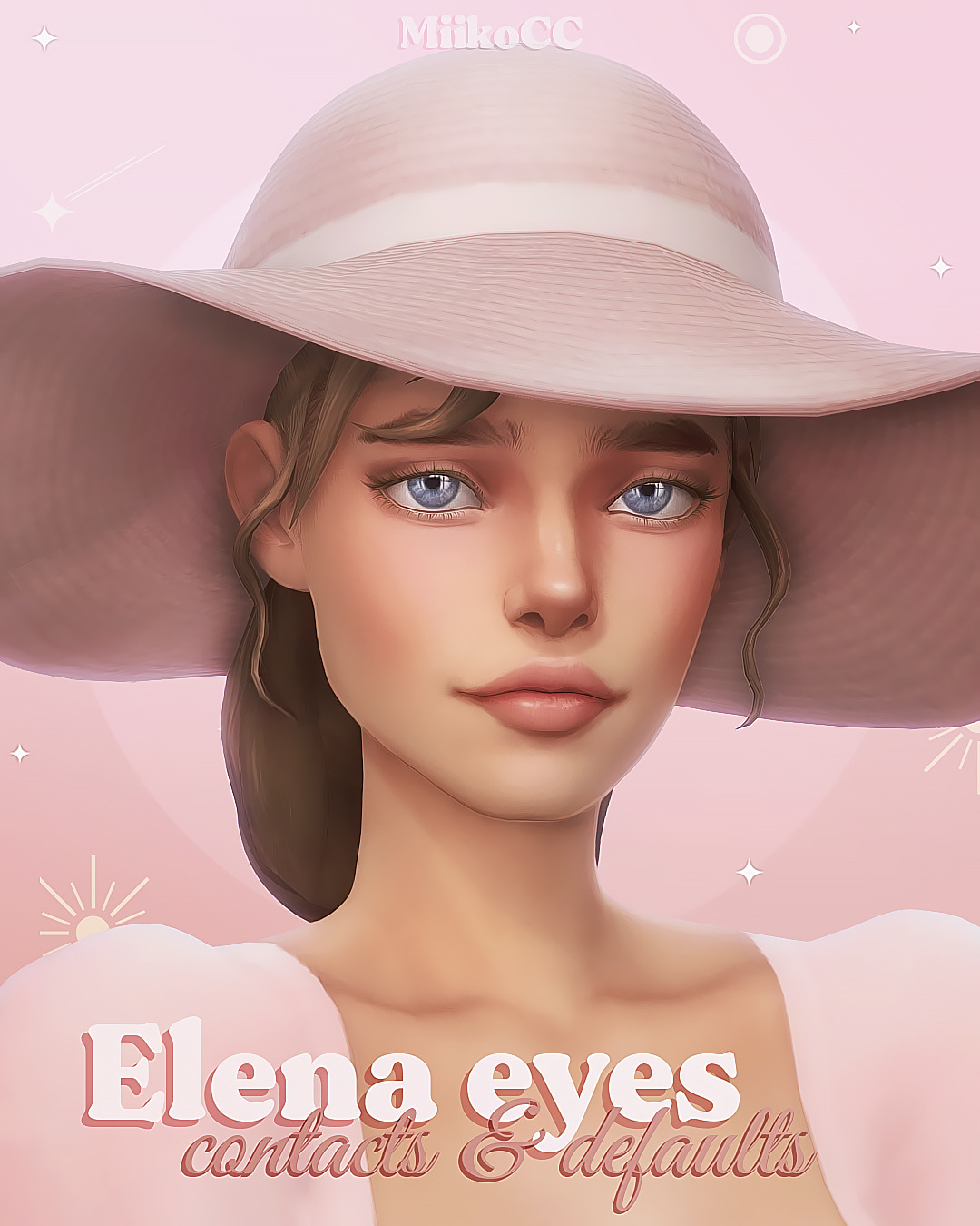 Mod The Sims - June - Default Replacement Eyes + Contacts