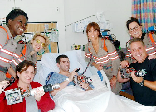 whitleyisa-deactivated20181209: Ghostbusters cast surprises patients at Boston children’s