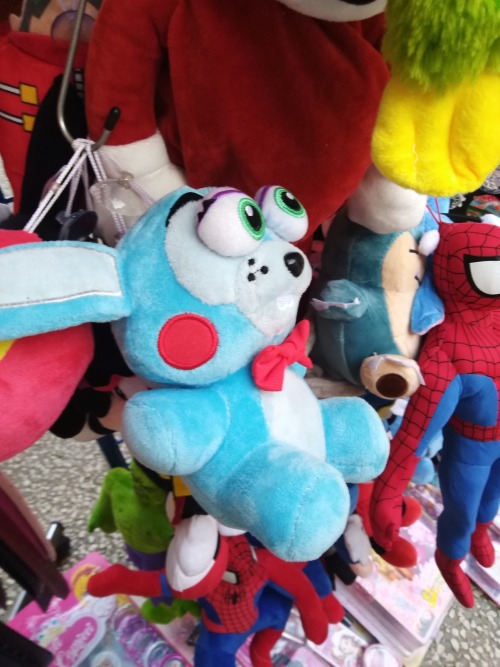 Some Goofy Ass Plushies I Found In Some Bazar In Italy 06/2023.