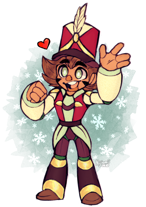 Nutcracker Month 2020: Day 31-  HunterThis one goes out to @speedartist-skylinerVery smol happy boi.