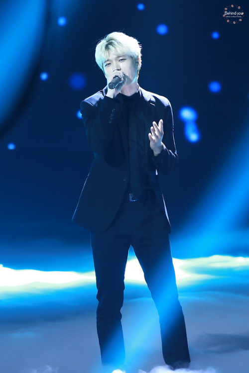 woohyunbiased:  151205 iQIYI All Star Carnival in Beijing © Behind You Do not edit, crop, or remove the watermark. 
