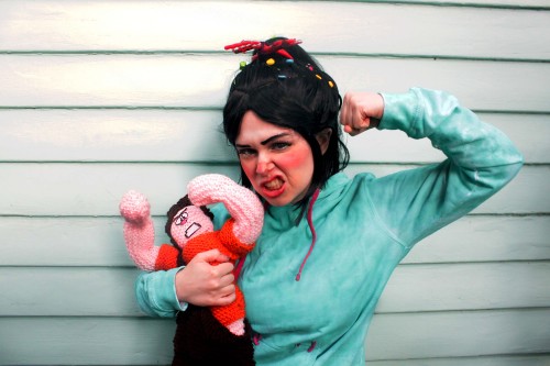 “I’m a real racer!”Vanellope cosplay from Wreck-It Ralph, my favorite Disney movie!Everything made o