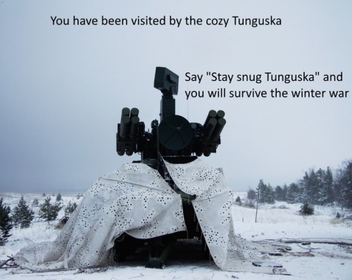 konigstiger1944:Stay snug TunguskaStay snug Tunguska