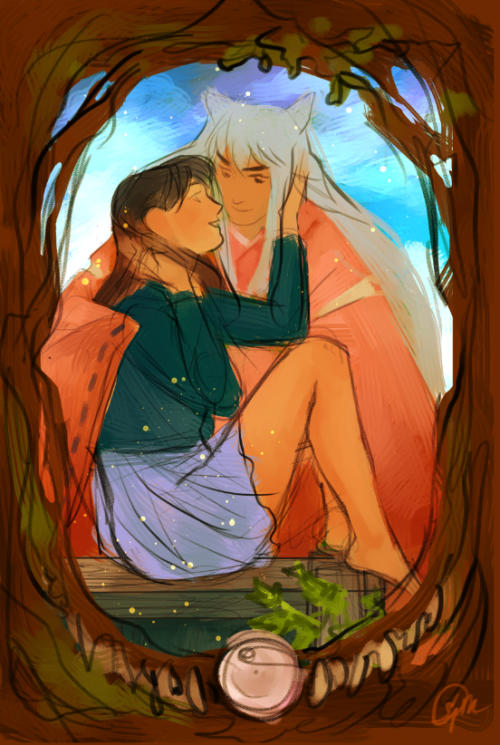 WIPs for some new InuYasha prints since I’ll be tabling at a couple of cons in the next few months. 